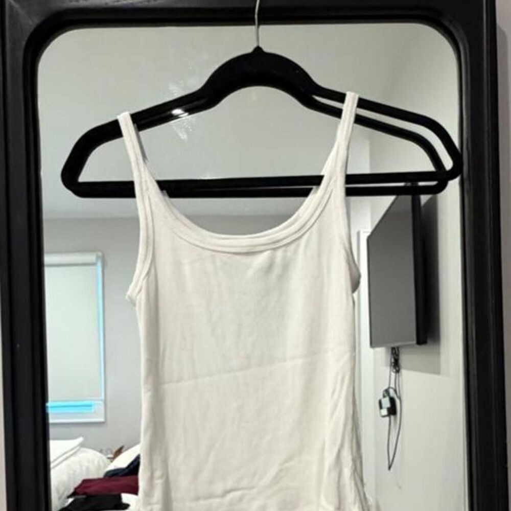 Lna Women's White tank top